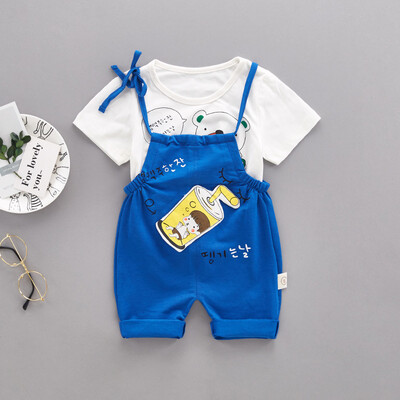 newborn clothes cotton cute pattern printed t-shirt with cotton overalls baby boys girl clothes summer children clothing
newborn clothes cotton cute pattern printed t-shirt with cotton overalls baby boys girl clothes summer children clothing