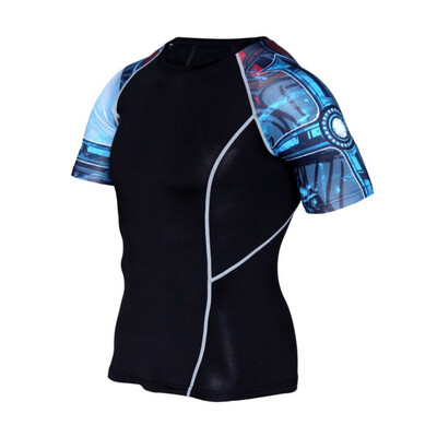Men Summer sports Wolf Jerseys short sleeved T-shirt fitness tights running sport clothes quick drying T-Shirts Tights Clothing
Men Summer sports Wolf Jerseys short sleeved T-shirt fitness tights running sport clothes quick drying T-Shirts Tights Clothing