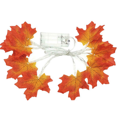 Led Light Simulation Maple Leaf String Halloween Christmas Battery Decoration Lantern Wedding Outdoor String Lights
Led Light Simulation Maple Leaf String Halloween Christmas Battery Decoration Lantern Wedding Outdoor String Lights