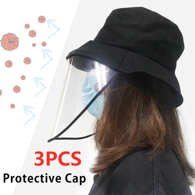 123PCS Fisherman Hat Face Mask Cap Transparent Eye Protection Epidemic Mask Anti-virus Protective Hat
123PCS Fisherman Hat Face Mask Cap Transparent Eye Protection Epidemic Mask Anti-virus Protective Hat
