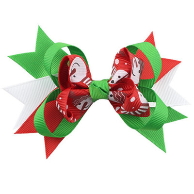 New Fashion Girls Christmas Snowman Print Hair Bows Hairgrips Handmade Head Wear Hair Clips
New Fashion Girls Christmas Snowman Print Hair Bows Hairgrips Handmade Head Wear Hair Clips