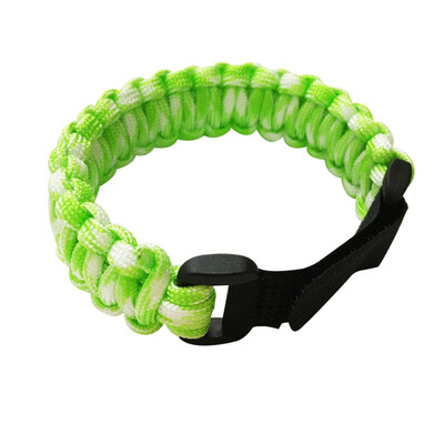Paracord Parachute Rope Bracelet Wristband Emergency Glowing Plaited Rope EDC Survival Saving Bracelet
Paracord Parachute Rope Bracelet Wristband Emergency Glowing Plaited Rope EDC Survival Saving Bracelet