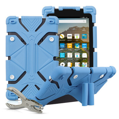 Universal 7-8 Inch Tablet Case Silicone Shockproof Self-stand Protective Case Cover With DIY Puncher For 7-8 Inch IPad Android
Universal 7-8 Inch Tablet Case Silicone Shockproof Self-stand Protective Case Cover With DIY Puncher For 7-8 Inch IPad Android