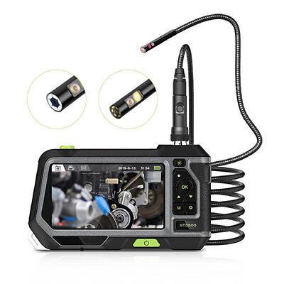 Industrial Endoscope Borescope Inspection Camera with Semi-Rigid Tube 3500mAh Battery 5inch HD LCD Screen Borescope Camera
Industrial Endoscope Borescope Inspection Camera with Semi-Rigid Tube 3500mAh Battery 5inch HD LCD Screen Borescope Camera