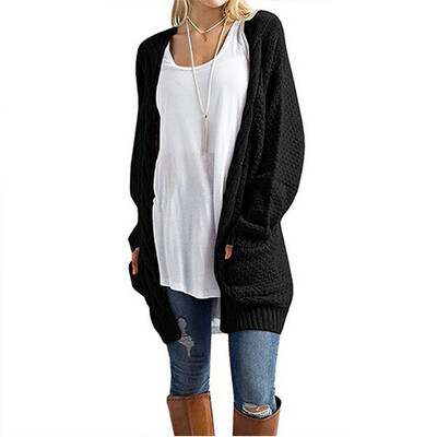 Women Plus Size Autumn Winter Open Front Cardigans Chunky Warm Long Sleeve Sweater Tops With Pockets
Women Plus Size Autumn Winter Open Front Cardigans Chunky Warm Long Sleeve Sweater Tops With Pockets
