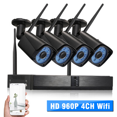 H265 Standard Wifi NVR With Camera Kit 4CH Channel HD 1080P Wifi NVR Network Video Recorder 4pcs 1080P Wireless Wifi Weatherpro
H265 Standard Wifi NVR With Camera Kit 4CH Channel HD 1080P Wifi NVR Network Video Recorder 4pcs 1080P Wireless Wifi Weatherpro