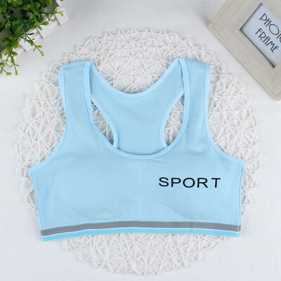 Girls Underwear Bra Vest Letter Print Cotton Bras Wire Free Comfortable Bra Underwear for Girls
Girls Underwear Bra Vest Letter Print Cotton Bras Wire Free Comfortable Bra Underwear for Girls