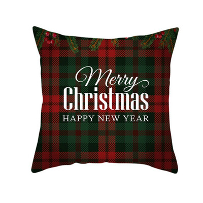 177in Double-sided Decorative Christmas Theme Checked Throw Pillow Case Red Green Black Plaid Cushion Cover for Sofa Car Home
177in Double-sided Decorative Christmas Theme Checked Throw Pillow Case Red Green Black Plaid Cushion Cover for Sofa Car Home