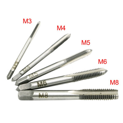 5pcs M3-M8 Straight Flute Hand Screw Thread Metric Plug Hand Tap Tapping Screw Thread Metric Plugs Taps Set
5pcs M3-M8 Straight Flute Hand Screw Thread Metric Plug Hand Tap Tapping Screw Thread Metric Plugs Taps Set