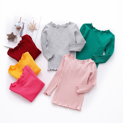 Autumn Baby Girls Clothes Long Sleeve Solid T-shirt Kids Tops Cotton T-shirts Casual Blouse Spring
Autumn Baby Girls Clothes Long Sleeve Solid T-shirt Kids Tops Cotton T-shirts Casual Blouse Spring