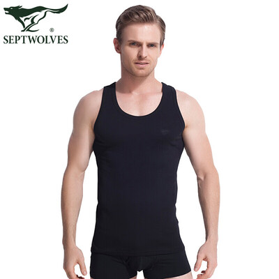 Seven wolves vest mens summer cotton thin section solid color casual sports stretch Slim I-shirt single piece black
Seven wolves vest mens summer cotton thin section solid color casual sports stretch Slim I-shirt single piece black