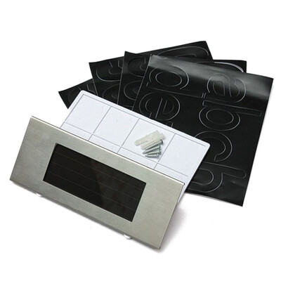 Portable Outdoor 4 LED Solar Door Lamp House Number Address Sign Doorplate House Garden Party Decorative
Portable Outdoor 4 LED Solar Door Lamp House Number Address Sign Doorplate House Garden Party Decorative