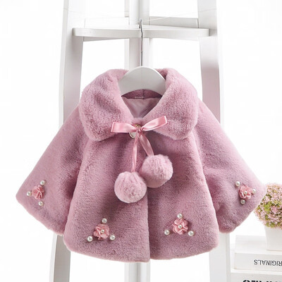 Infant Baby Girls Autumn Winter Warm Coat Cloak Jacket Cute Kids Flower Pattern Outerwear
Infant Baby Girls Autumn Winter Warm Coat Cloak Jacket Cute Kids Flower Pattern Outerwear