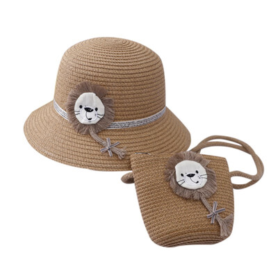 2Pcs Baby Children Beach Bucket Breathable Caps Straw Sun HatShoulder Handbag Beach Wear Hat 4-8 Years
2Pcs Baby Children Beach Bucket Breathable Caps Straw Sun HatShoulder Handbag Beach Wear Hat 4-8 Years