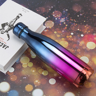 500ml Fashional Double-layer Vacuum Flasks Stainless Steel Electroplate Vacuum Flasks Thermal Cold Cup Outdoor Water Bottles
500ml Fashional Double-layer Vacuum Flasks Stainless Steel Electroplate Vacuum Flasks Thermal Cold Cup Outdoor Water Bottles