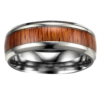 Modern Inlaid Steel Practical 1PC Wedding Rings Rings Wood Stainless Rings Accessories Teak Koa Jewelery Unisex
Modern Inlaid Steel Practical 1PC Wedding Rings Rings Wood Stainless Rings Accessories Teak Koa Jewelery Unisex