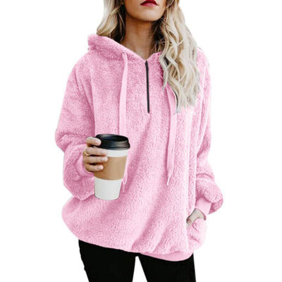 1 Pcs Women Plus Size Warm Autumn Winter Coats Drawstring Hooded Solid Color Long Sleeve Coat
1 Pcs Women Plus Size Warm Autumn Winter Coats Drawstring Hooded Solid Color Long Sleeve Coat