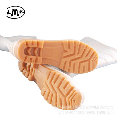 Factory direct genuine Yulin brand beef tendon bottom acid&alkali oil white high tube food boots rain boots rain boots wholesa
Factory direct genuine Yulin brand beef tendon bottom acid&alkali oil white high tube food boots rain boots rain boots wholesa