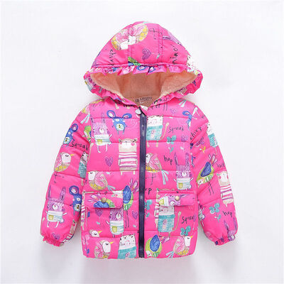 2020 Autumn Winter Baby Girls Jackets Infant Outerwear Cotton Hooded Coats For Baby Jacket Baby Coat Newborn Baby Girls Clothes
2020 Autumn Winter Baby Girls Jackets Infant Outerwear Cotton Hooded Coats For Baby Jacket Baby Coat Newborn Baby Girls Clothes