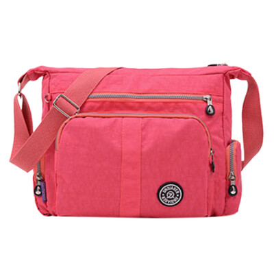 Tailored Fashion Womens Simple Zipper Large Capacity Nylon Shoulder Bag Messenger Bag
Tailored Fashion Womens Simple Zipper Large Capacity Nylon Shoulder Bag Messenger Bag
