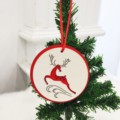 Wooden Double-layer Christmas Hanging Decoration Portable Christmas Tree Decoration
Wooden Double-layer Christmas Hanging Decoration Portable Christmas Tree Decoration