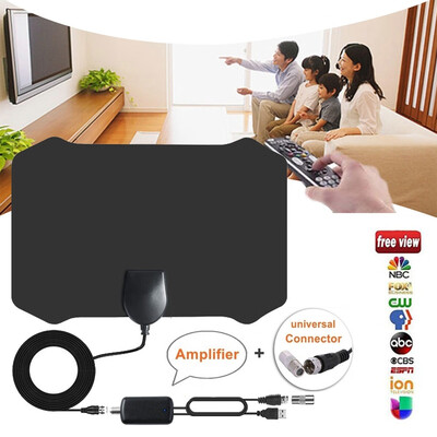 980 Miles 4K Digital HDTV Indoor TV Antenna Aerial with 98FT Coaxial Cable HD TV Antennas
980 Miles 4K Digital HDTV Indoor TV Antenna Aerial with 98FT Coaxial Cable HD TV Antennas