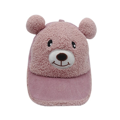 Spring Autumn Korean Version Cotton Kids Boys Girls Cap 5 Colors Cute Bear Shape Peaked Cap Baseball Cap
Spring Autumn Korean Version Cotton Kids Boys Girls Cap 5 Colors Cute Bear Shape Peaked Cap Baseball Cap