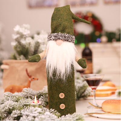 Toponeto Faceless Dolls Wine Bottles Set Embroidery Old Mans Toys Christmas Decors
Toponeto Faceless Dolls Wine Bottles Set Embroidery Old Mans Toys Christmas Decors