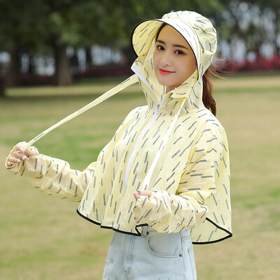 Sunscreen girl 2019 new mid - summer long - style sunblock fairy breathable UV - free jacket cycling
Sunscreen girl 2019 new mid - summer long - style sunblock fairy breathable UV - free jacket cycling