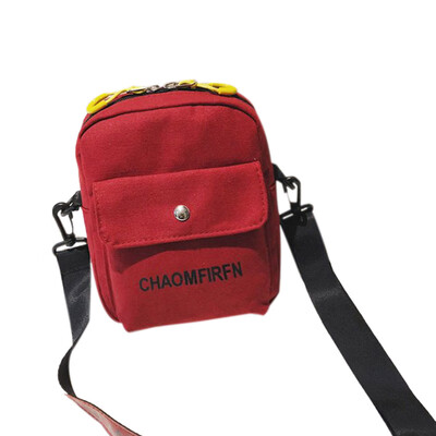 Women Bag Personalized Cool Letter Printed Shoulder Bag Simple Concise Canvas Crossbody Bag
Women Bag Personalized Cool Letter Printed Shoulder Bag Simple Concise Canvas Crossbody Bag
