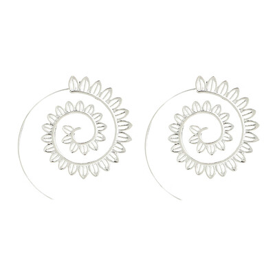 Trendy Spiral Piercing Dangle Earrings Women Punk Gear Gold Sliver Round Leaves Drop Earring Party Jewelry
Trendy Spiral Piercing Dangle Earrings Women Punk Gear Gold Sliver Round Leaves Drop Earring Party Jewelry