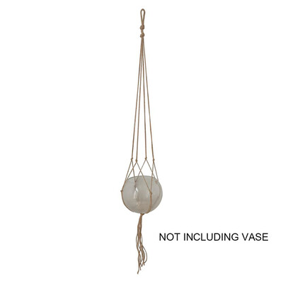 Hand-woven Cotton Rope Plant Hangers Flower Pot Hanging Planter Basket Holder For Balcony Garden Decor
Hand-woven Cotton Rope Plant Hangers Flower Pot Hanging Planter Basket Holder For Balcony Garden Decor