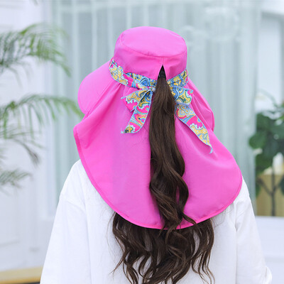 Sun hat women spring summer beach hat sun hat cap cover face big along the bike can fold empty top sun hat
Sun hat women spring summer beach hat sun hat cap cover face big along the bike can fold empty top sun hat