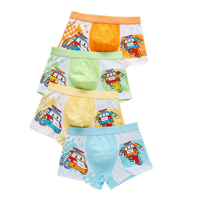 4 Pcslot Cartoon Car Kids Boy Underwear For Baby Children Boxer Underpants Briefs Boys Underware Pants For 2-15 Y
4 Pcslot Cartoon Car Kids Boy Underwear For Baby Children Boxer Underpants Briefs Boys Underware Pants For 2-15 Y