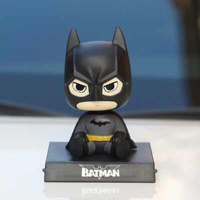 Batman Captain America Spider-Man Tree Car Decoration Shaking Head Doll Hand Model Car Interior Accessories 8913 color box with
Batman Captain America Spider-Man Tree Car Decoration Shaking Head Doll Hand Model Car Interior Accessories 8913 color box with