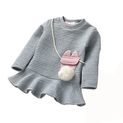 Causal Dress For Girl Long Sleeve Kids Clothes Autumn Dresses Baby Dress Solid Kids Girl Dresses
Causal Dress For Girl Long Sleeve Kids Clothes Autumn Dresses Baby Dress Solid Kids Girl Dresses