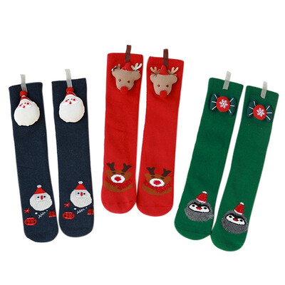 3 Pair winter socks baby Autumn Breathable Christmas Cartoon Socks Warm Anti Slip Floor Sock childrens knee pads Baby socks 
3 Pair winter socks baby Autumn Breathable Christmas Cartoon Socks Warm Anti Slip Floor Sock childrens knee pads Baby socks