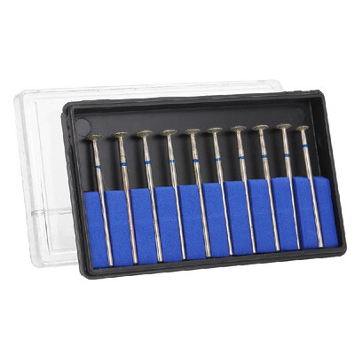 10pcs 235mm Shank Diamond Grinding Burs Drill Bits For Dental Grinding Wheel Shape Burs Dental Polishing Burs
10pcs 235mm Shank Diamond Grinding Burs Drill Bits For Dental Grinding Wheel Shape Burs Dental Polishing Burs