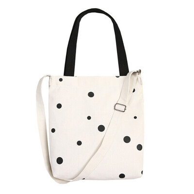 Womens canvas handbag ladies casual wave point shoulder bag foldable shopping bag beach bag cotton cloth handbag
Womens canvas handbag ladies casual wave point shoulder bag foldable shopping bag beach bag cotton cloth handbag