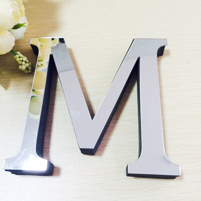 Siaonvr 26 Letters DIY 3D Mirror Acrylic Wall Sticker Decals Home Decor Wall Art Mural
Siaonvr 26 Letters DIY 3D Mirror Acrylic Wall Sticker Decals Home Decor Wall Art Mural