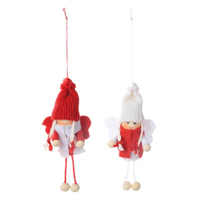 Forest elf Pendants Decorative 1Pair Knitted Wooden Angel Wings Christmas Hanging Figurine Holiday Gift Ornaments Decorations
Forest elf Pendants Decorative 1Pair Knitted Wooden Angel Wings Christmas Hanging Figurine Holiday Gift Ornaments Decorations