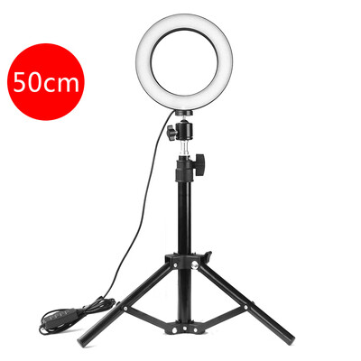 Adjustable 160mm Photography LED Selfie Light-Ring Stepless Lighting Dimmable Fill Light Lamp With USB For Live Streaming Camera V
Adjustable 160mm Photography LED Selfie Light-Ring Stepless Lighting Dimmable Fill Light Lamp With USB For Live Streaming Camera V