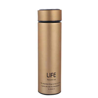 500ml Thermal bottle Stainless Steel Vacuum Flasks thermo Cup Coffee Tea Travel Mug with Strainer thermos water bottle Thermoses
500ml Thermal bottle Stainless Steel Vacuum Flasks thermo Cup Coffee Tea Travel Mug with Strainer thermos water bottle Thermoses