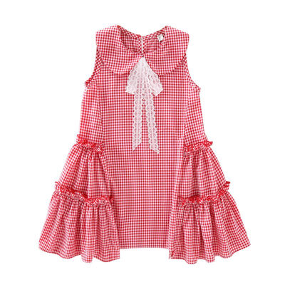 Summer Dress For Girls Cute Baby Girls Dress Sleeveless Plaid Print Lace Bowknot Tutu Dresses Kids Toddler Pageant Sundress
Summer Dress For Girls Cute Baby Girls Dress Sleeveless Plaid Print Lace Bowknot Tutu Dresses Kids Toddler Pageant Sundress