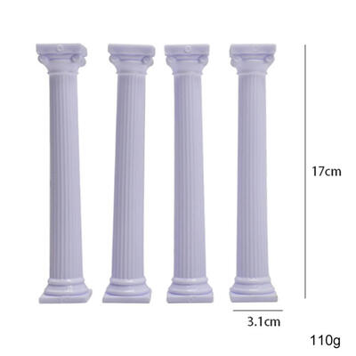 4pcs Pillars Wedding Cake Stands Cake Decorating Tools Multi-layered Roman Column Support Stand Decor 75cm 125cm 17cm
4pcs Pillars Wedding Cake Stands Cake Decorating Tools Multi-layered Roman Column Support Stand Decor 75cm 125cm 17cm