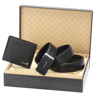 Playboy PLAYBOY belt gift box set short mens wallet leather belt fashion gift hardcover gift box holiday gift PJD00042-7B
Playboy PLAYBOY belt gift box set short mens wallet leather belt fashion gift hardcover gift box holiday gift PJD00042-7B