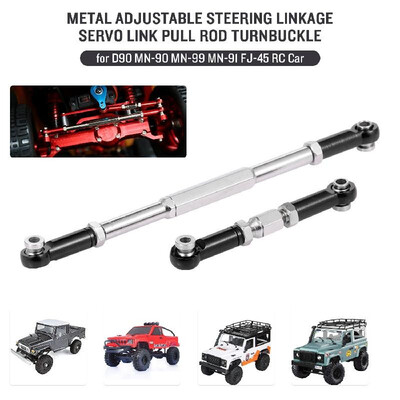 Aluminum Alloy Metal Adjustable Steering Linkage Servo Link Pull Rod Turnbuckle for D90 MN-90 MN-99 MN-91 FJ-45 RC Car 112 Rock C
Aluminum Alloy Metal Adjustable Steering Linkage Servo Link Pull Rod Turnbuckle for D90 MN-90 MN-99 MN-91 FJ-45 RC Car 112 Rock C