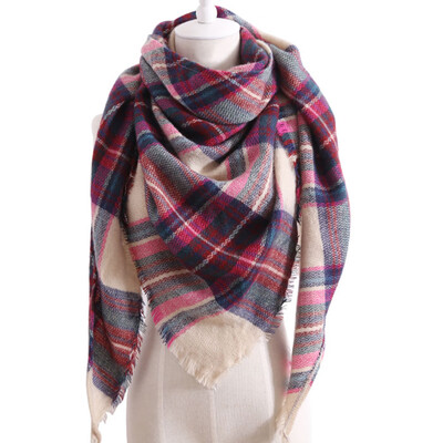 Women Fashion Triangular Large Winter Soft Scarf Warm Cozy Blanket Stylish Oversized Plaid Shawl Cape
Women Fashion Triangular Large Winter Soft Scarf Warm Cozy Blanket Stylish Oversized Plaid Shawl Cape