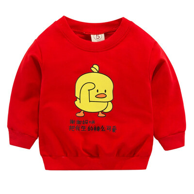 2019 New Arrival Baby Boys Girls Sweatshirts Spring Autumn Children Duckling Red Long Sleeves Sweater Kids T-shirt Clothes
2019 New Arrival Baby Boys Girls Sweatshirts Spring Autumn Children Duckling Red Long Sleeves Sweater Kids T-shirt Clothes