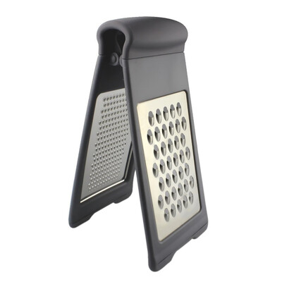 Stainless Steel Fruit And Vegetable Grater Double-Sided Melon Fruit Grater Three-Dimensional Cheese Grater With Non-Slip Handle
Stainless Steel Fruit And Vegetable Grater Double-Sided Melon Fruit Grater Three-Dimensional Cheese Grater With Non-Slip Handle